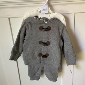 Carters 3 piece Penguin Lounge Set Boys NWT